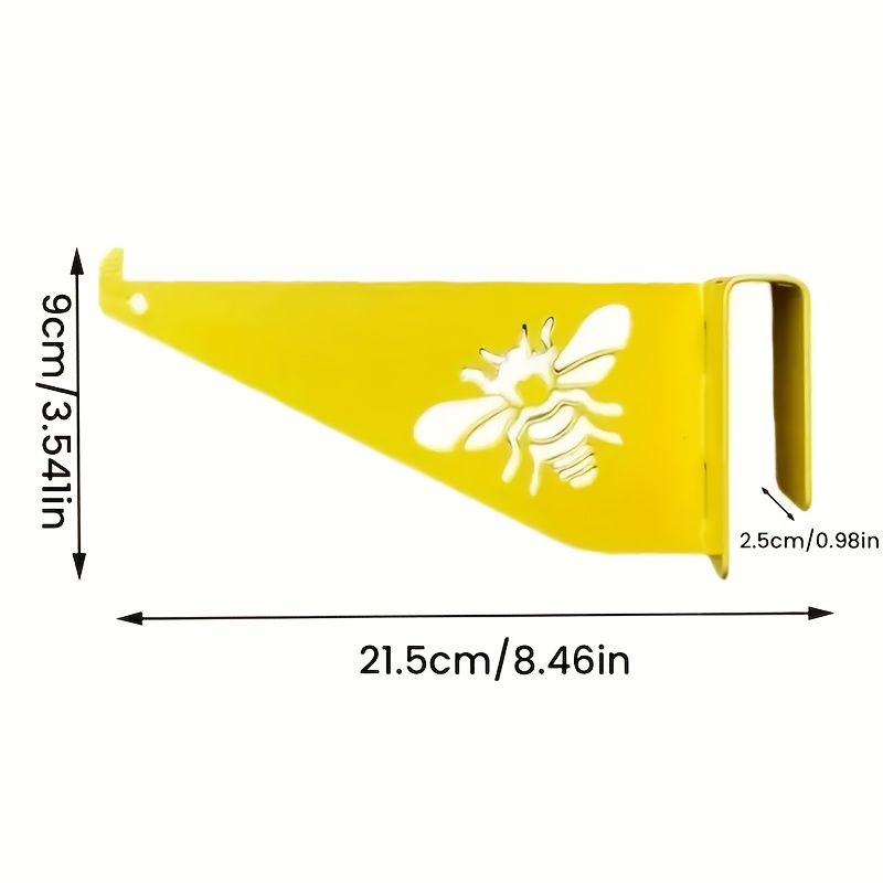 2Pcs Iron Beehive Inspection Bracket Rust-Proof Beekeeper Accessories Apiculture Honey Bee Box Apicultura Piculture Equipment Bees House