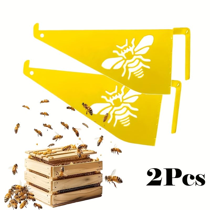 2Pcs Iron Beehive Inspection Bracket Rust-Proof Beekeeper Accessories Apiculture Honey Bee Box Apicultura Piculture Equipment Bees House