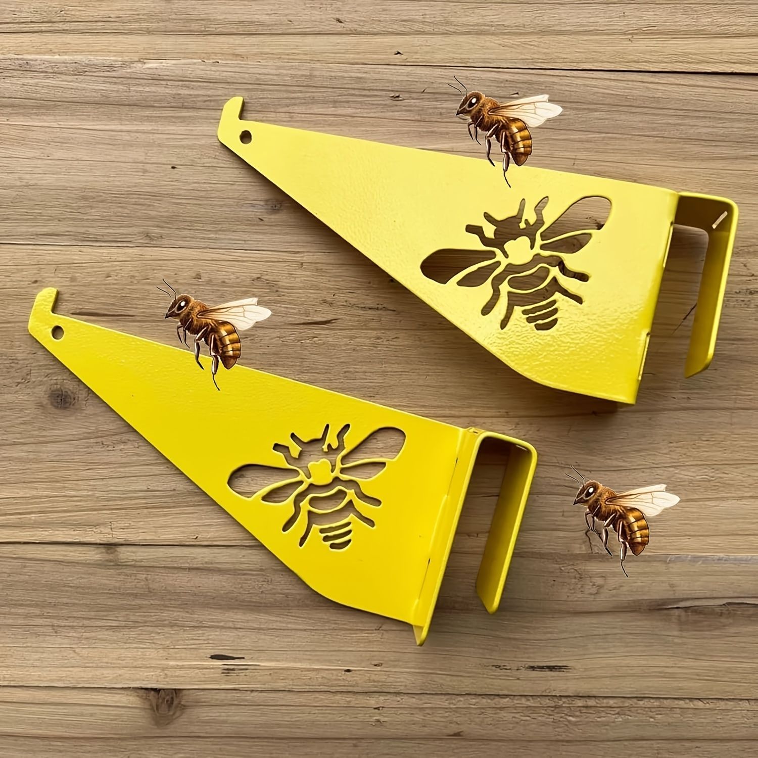 2Pcs Iron Beehive Inspection Bracket Rust-Proof Beekeeper Accessories Apiculture Honey Bee Box Apicultura Piculture Equipment Bees House