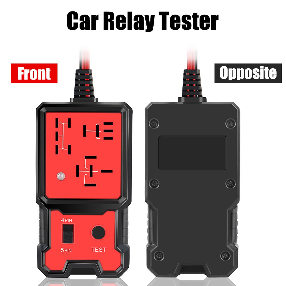Universal Car Relay Tester Voltage 12V Automotive Electronic LED Indicator Light Car Battery Checker Diagnostic Tools Automotive Accessories