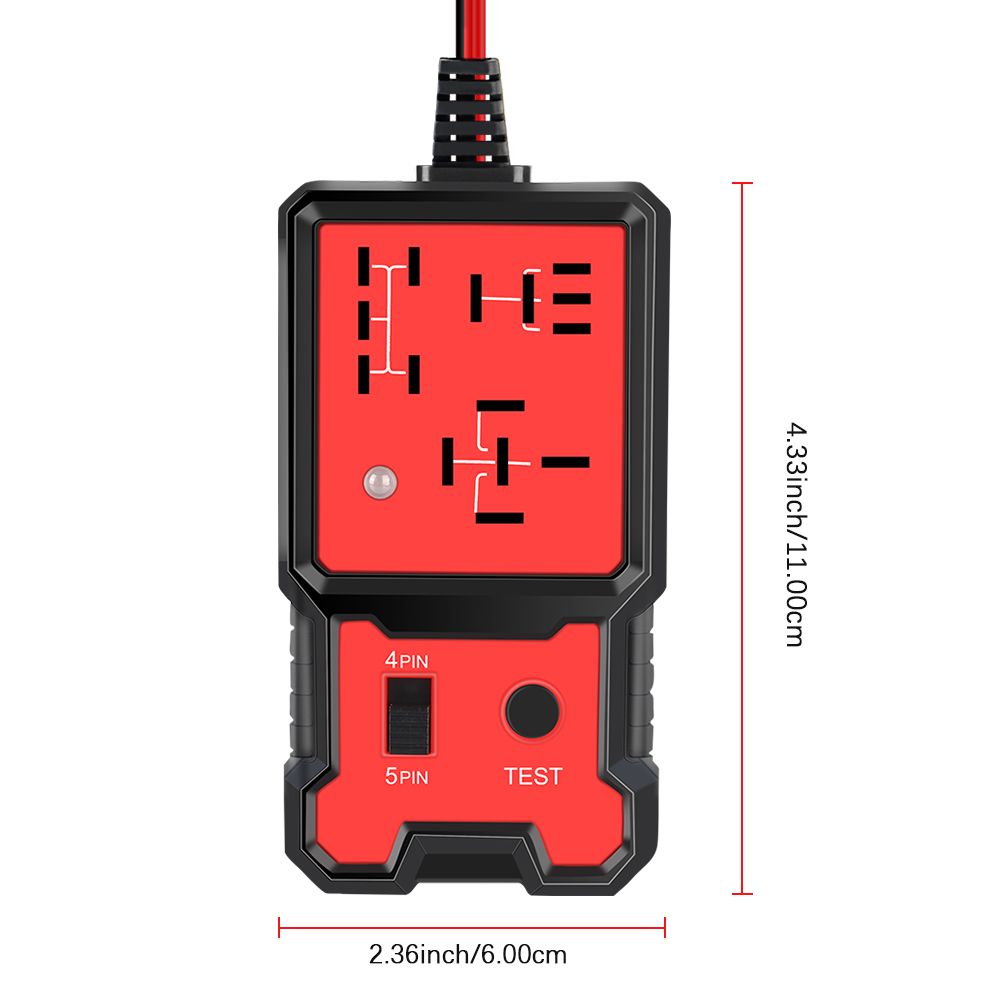 Universal Car Relay Tester Voltage 12V Automotive Electronic LED Indicator Light Car Battery Checker Diagnostic Tools Automotive Accessories