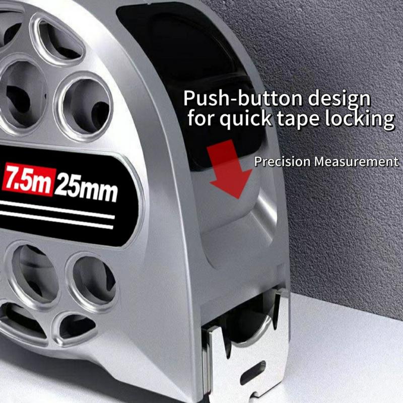 Stainless Steel Skeleton Premium Tape Measure – Waterproof & Rust-Proof, 5m/16.4ft Anti-Shock Durable Ruler ( Multiple Sizes Available )