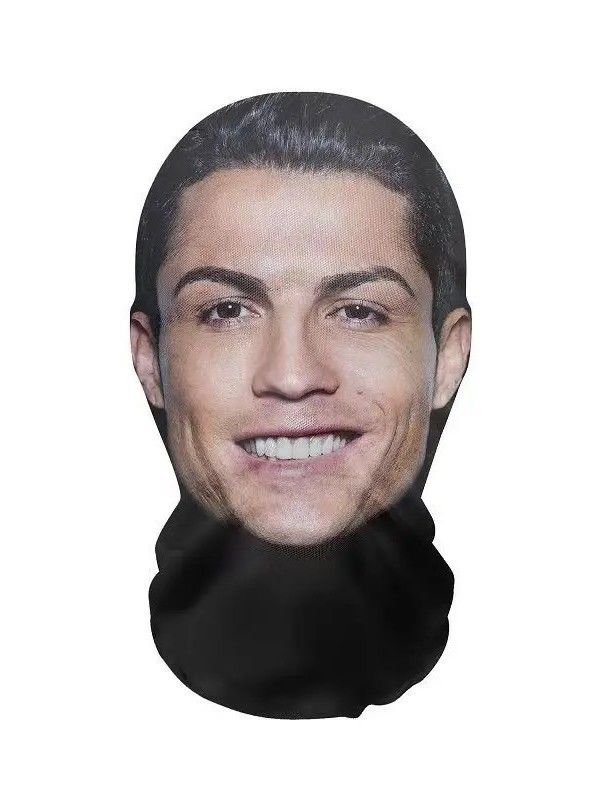 3D Digital Print Funny Face Mask - Multi-Functional Bandana for Outdoor, Hip-Hop & Festival