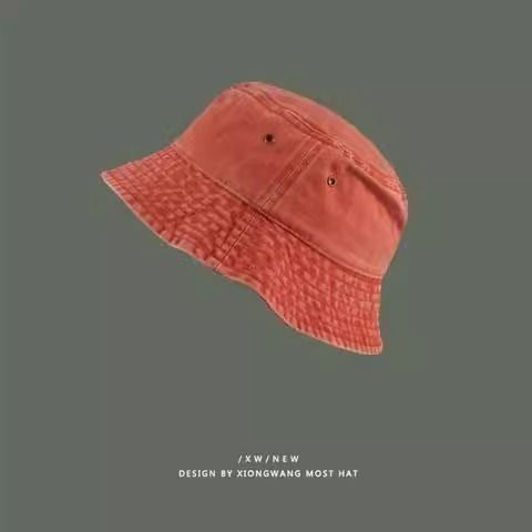 Fashion Washed Denim Hats Unisex Solid Vintag Summer Fisherman Cap Hat for Women Men Bucket Panama Hat Sun Protection