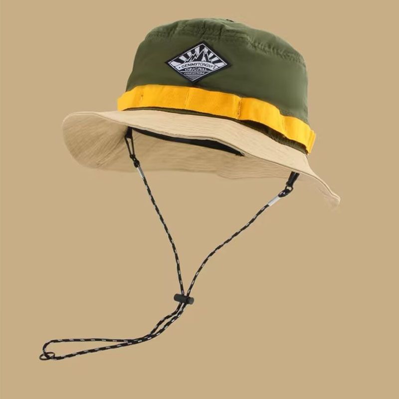 Quick-drying Packable Bucket Hat Wide Brim Breathable Sun Hats Fisherman Cap Outdoor Hats For Women Men Hanging Bag Mountaineering Vacation Visor Basin Hat