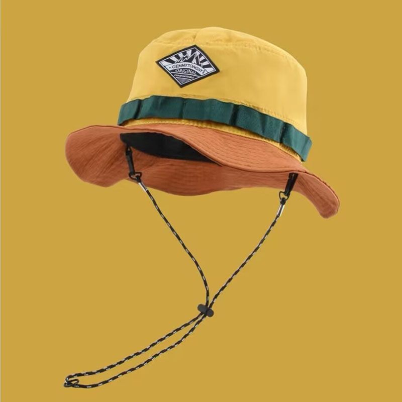 Quick-drying Packable Bucket Hat Wide Brim Breathable Sun Hats Fisherman Cap Outdoor Hats For Women Men Hanging Bag Mountaineering Vacation Visor Basin Hat