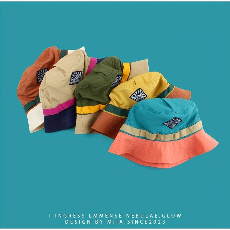 Quick-drying Packable Bucket Hat Wide Brim Breathable Sun Hats Fisherman Cap Outdoor Hats For Women Men Hanging Bag Mountaineering Vacation Visor Basin Hat
