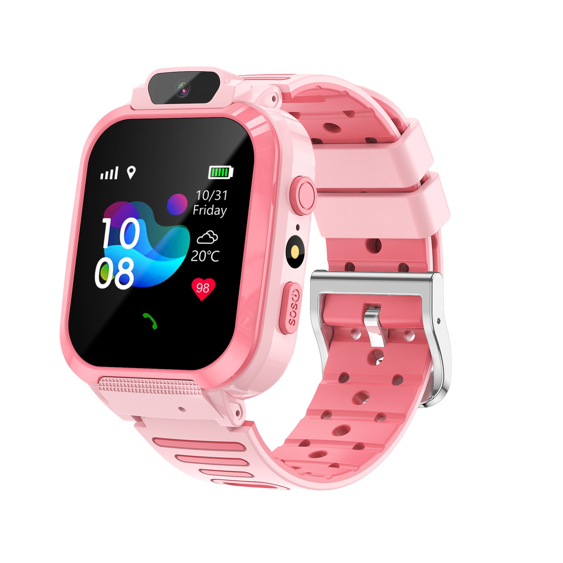 Kids Smartphone Watch for Boys Girls | Multilingual Wrist Watch with Two-Way Call, Camera & SOS Function | Safety & Entertainment Watch for Children