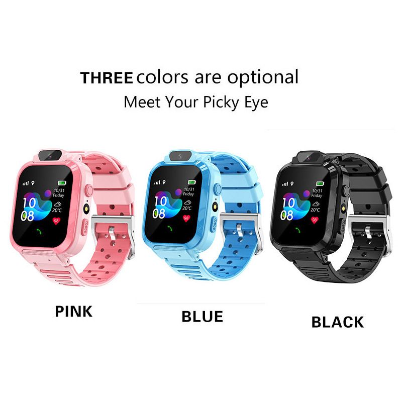 Kids Smartphone Watch for Boys Girls | Multilingual Wrist Watch with Two-Way Call, Camera & SOS Function | Safety & Entertainment Watch for Children
