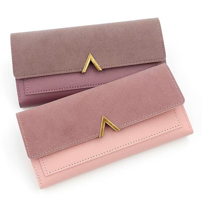 Women Wallet PU Long Wallet New Clutch Bag Fashion Purse Multiple card slots Wallet Fashionable and minimalist Lady Wallet