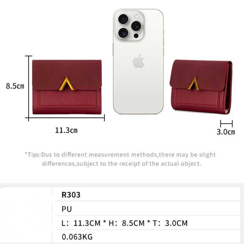 Women Wallet PU Long Wallet New Clutch Bag Fashion Purse Multiple card slots Wallet Fashionable and minimalist Lady Wallet