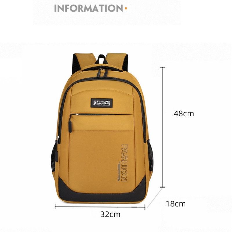 Trendy Backpack Large Capacity Casual Sports Travel Business Computer Backpack  Men's Bags School Bag Laptop Bag Outdoor Travel Bag Handbags