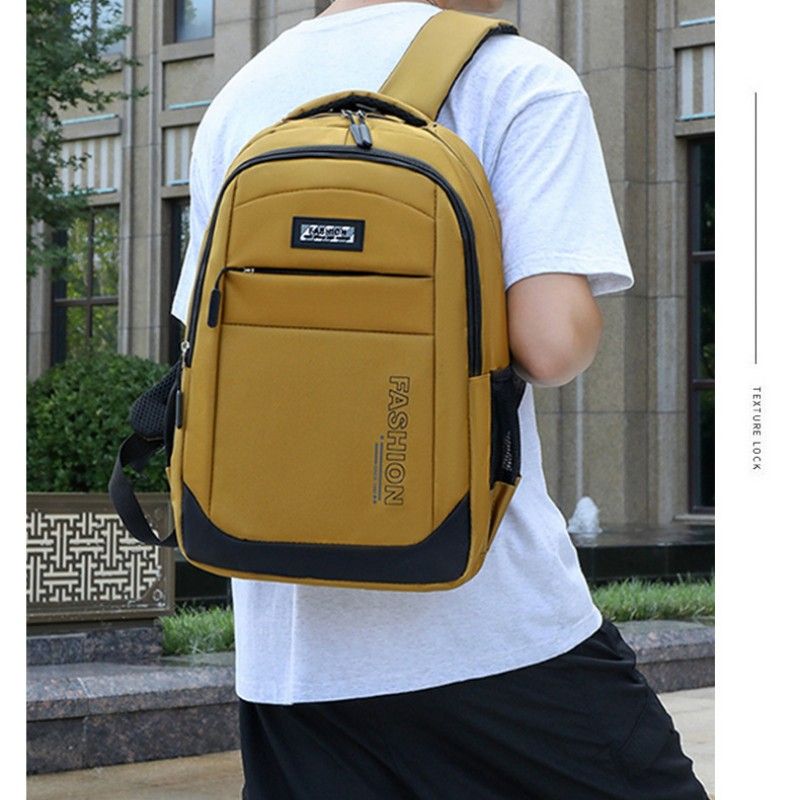 Trendy Backpack Large Capacity Casual Sports Travel Business Computer Backpack  Men's Bags School Bag Laptop Bag Outdoor Travel Bag Handbags