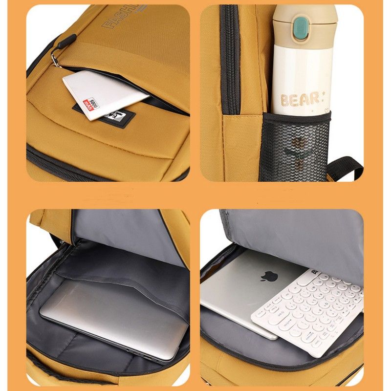 Trendy Backpack Large Capacity Casual Sports Travel Business Computer Backpack  Men's Bags School Bag Laptop Bag Outdoor Travel Bag Handbags