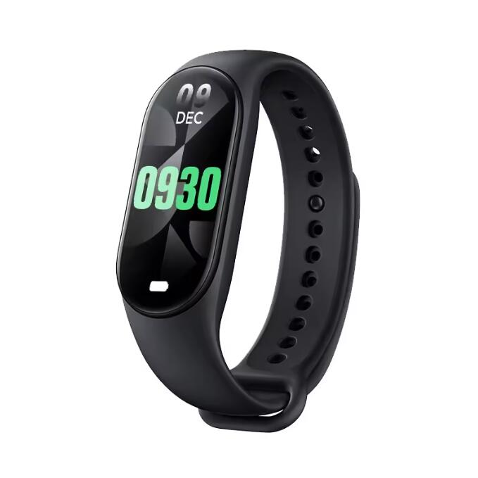 JC Hot Sales Smart Bracelet Body Temperature Watch M8 IP67 Waterproof Wristband Smart Watch Silicone Smart Band With ECG Monitoring