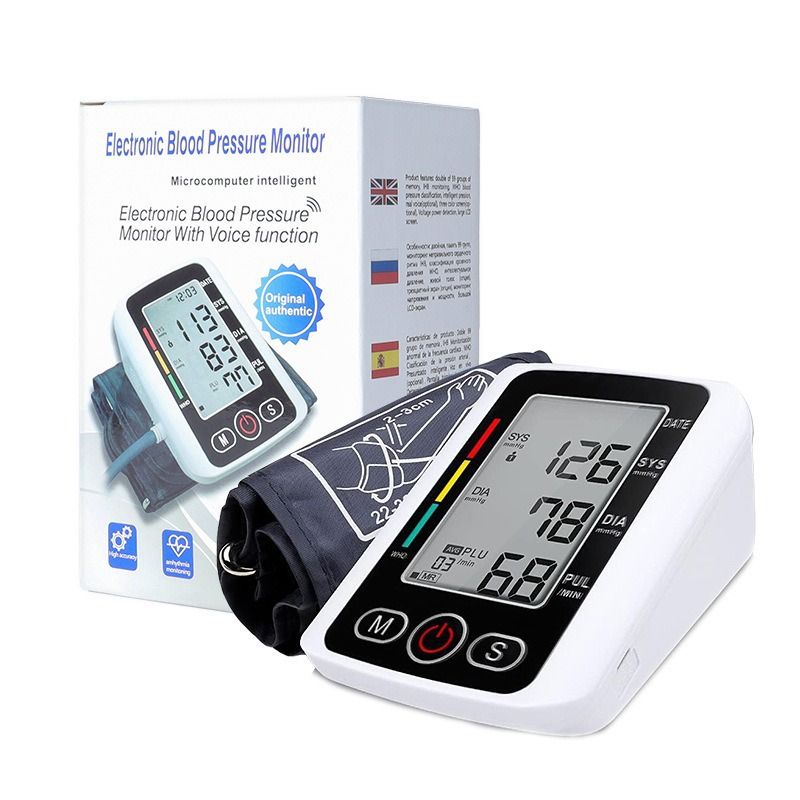 JC  High Quality Smart Blood Pressure Monitor Arm Type Digital Automatic Medical Device Hospital Professional Bp Sphygmomanometer Tensiometer