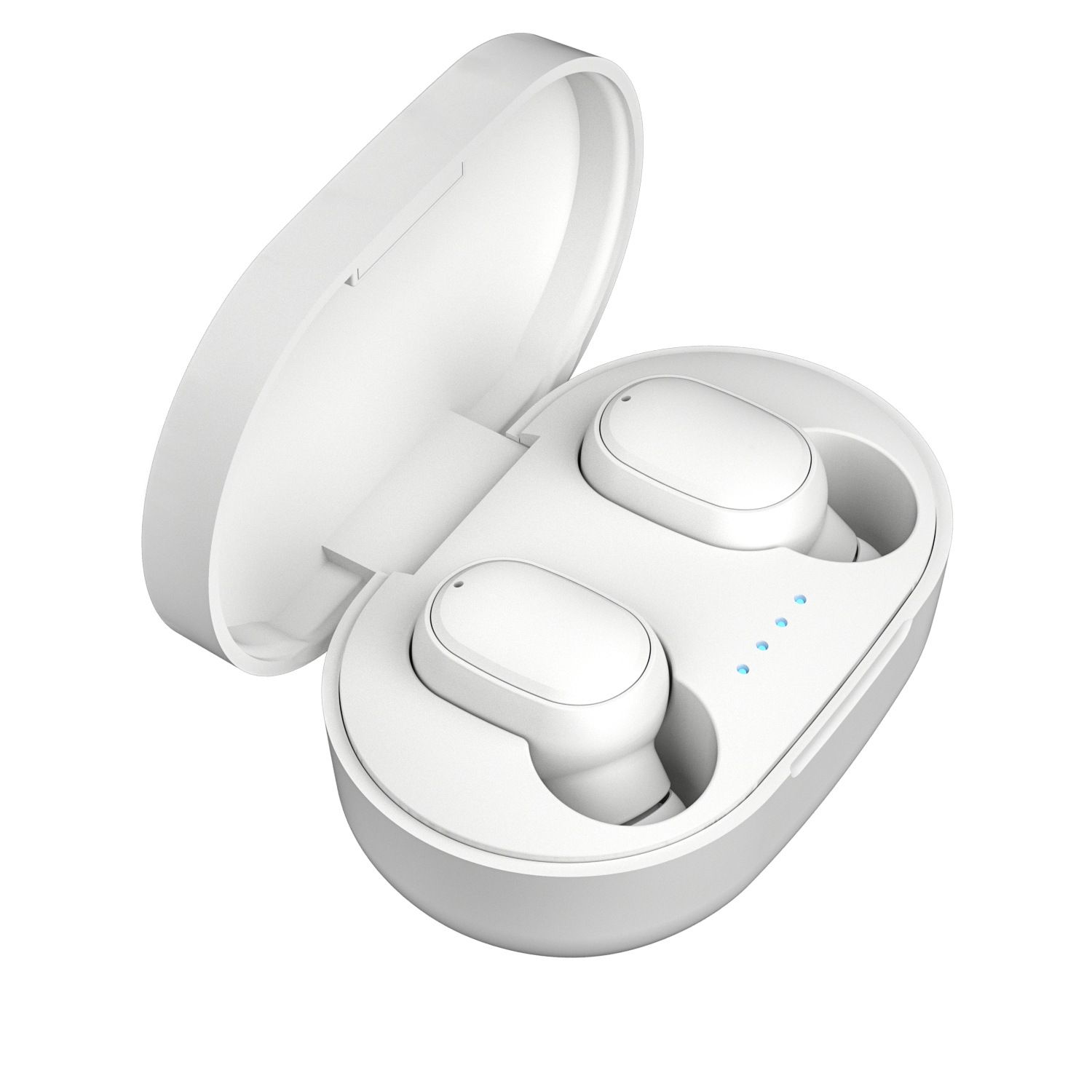 JC A6S TWS Wireless Bluetooth Earphone Stereo Earbuds Bluetooth 5.0 in Ear EarPods for iPhone Android  With Charging Case Stereo Quality  Touch Control