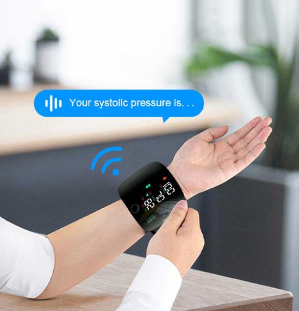 JC Digital bp machine wrist type digital sphygmomanometer blood pressure monitor Pulse meter tensiometro tansiyon aleti sphygmomanometer