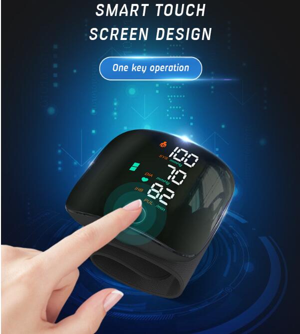 JC Digital bp machine wrist type digital sphygmomanometer blood pressure monitor Pulse meter tensiometro tansiyon aleti sphygmomanometer