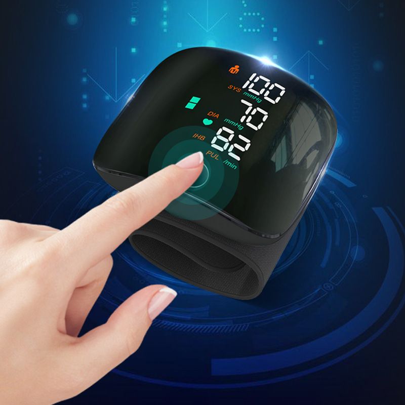 JC Digital bp machine wrist type digital sphygmomanometer blood pressure monitor Pulse meter tensiometro tansiyon aleti sphygmomanometer