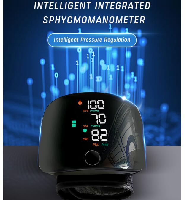 JC Digital bp machine wrist type digital sphygmomanometer blood pressure monitor Pulse meter tensiometro tansiyon aleti sphygmomanometer