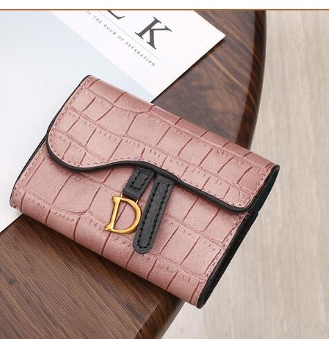 JC women wallets pu leather id card holder small Luxury Wallets Brands Designer Coin Card Casecredit cards holder business card holder for women with slot