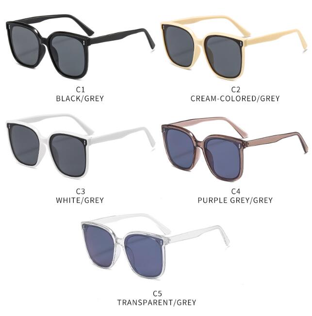 JC 2024 New women glasses lady new retro trendy large-frame sunglasses for men and women anti-UV sunglasses driving sunshade glasses
