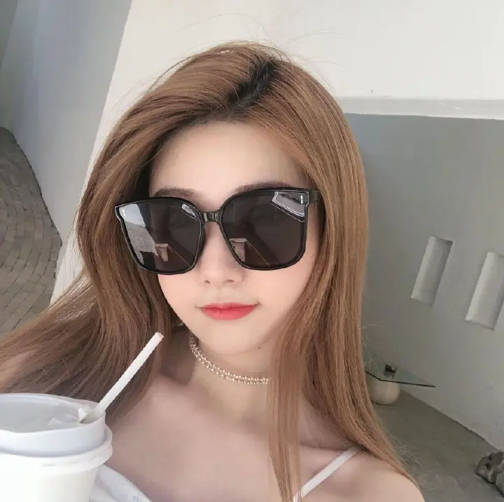 JC 2024 New women glasses lady new retro trendy large-frame sunglasses for men and women anti-UV sunglasses driving sunshade glasses