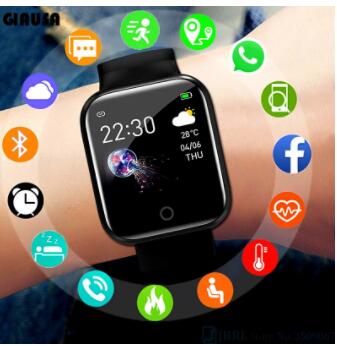 JC 2024 Y68 Smartwatches(no separate charger needed) bluetooth smart Watches Smartwatch Relogio Inteligente  Inteligente Smarth Full Touch Screen Y68 D20 Smart Watch For Christmas Gifts