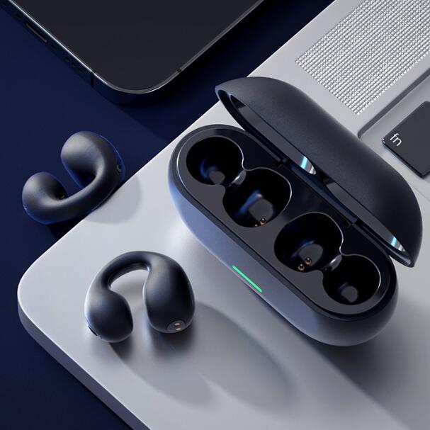 JC TWS Bt5.3 HiFi Sound Wireless Bluetooth earphone Headset HD Call In Ear Sports Pods Gaming Earphone Bone Conduction Headphones ear clip earbuds