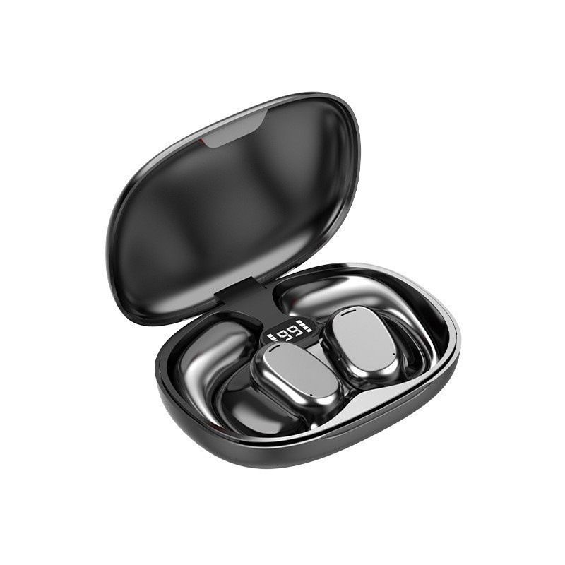 JC GT280 Wireless bluetooth earphone Noise Canceling LED Display Stereo earpods With Ear Hooks Headphones  For Smart Phone Computer Laptop