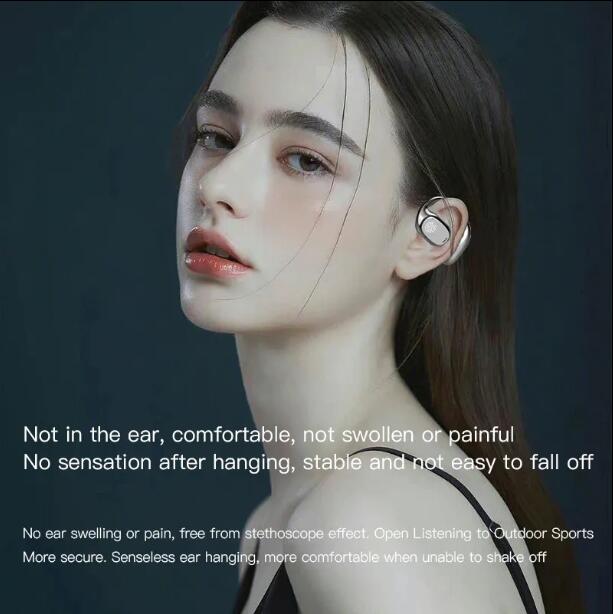 JC GT280 Wireless bluetooth earphone Noise Canceling LED Display Stereo earpods With Ear Hooks Headphones  For Smart Phone Computer Laptop