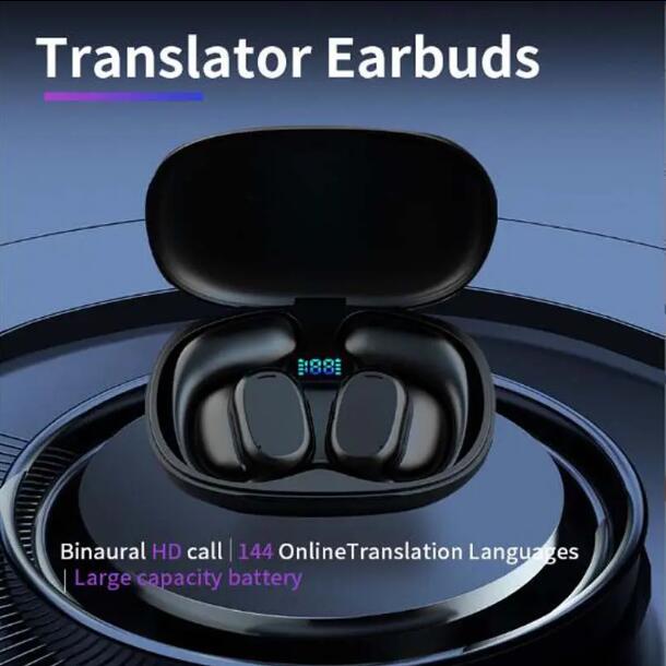 JC GT280 Wireless bluetooth earphone Noise Canceling LED Display Stereo earpods With Ear Hooks Headphones  For Smart Phone Computer Laptop