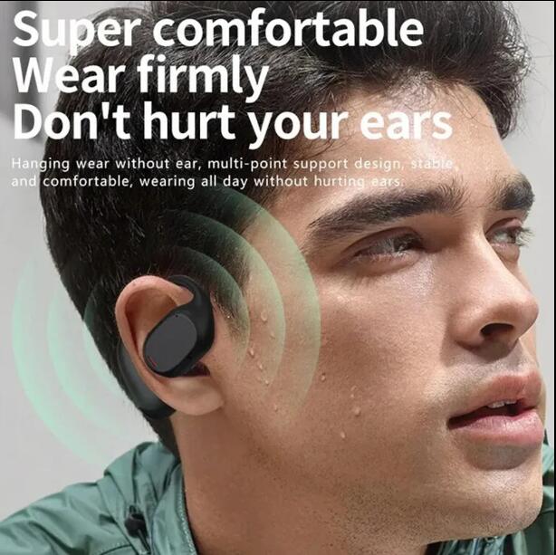 JC GT280 Wireless bluetooth earphone Noise Canceling LED Display Stereo earpods With Ear Hooks Headphones  For Smart Phone Computer Laptop