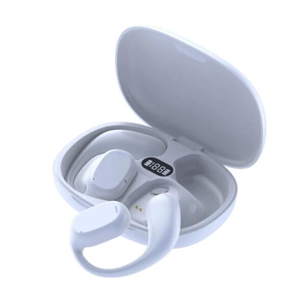 JC GT280 Wireless bluetooth earphone Noise Canceling LED Display Stereo earpods With Ear Hooks Headphones  For Smart Phone Computer Laptop
