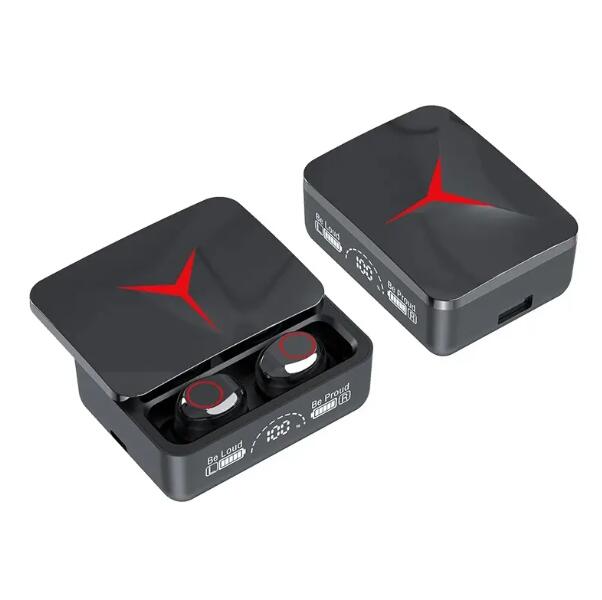 JC wireless bluetooth earphones M90 Pro TWS BT Earphones True Wireless Earbuds Noise Cancelling LED Digital Display Gaming Stereo Earbuds M90 pro