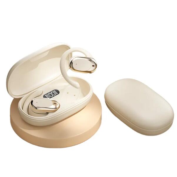 JC 2025 Best-Selling Sport LED In-Ear Bluetooth Earphones wireless Smart Touch Control Long Battery Life High Sound Quality Waterproof Feature JC Earbuds with Sport Climb Earhook Wireless In-Ear