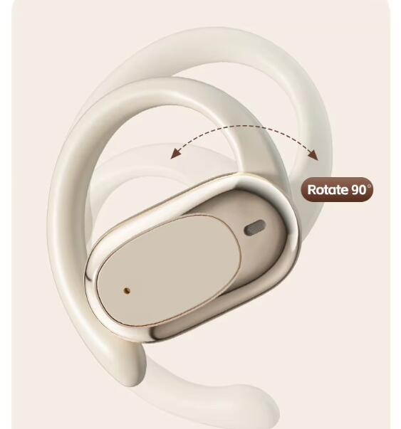 JC 2025 Best-Selling Sport LED In-Ear Bluetooth Earphones wireless Smart Touch Control Long Battery Life High Sound Quality Waterproof Feature JC Earbuds with Sport Climb Earhook Wireless In-Ear