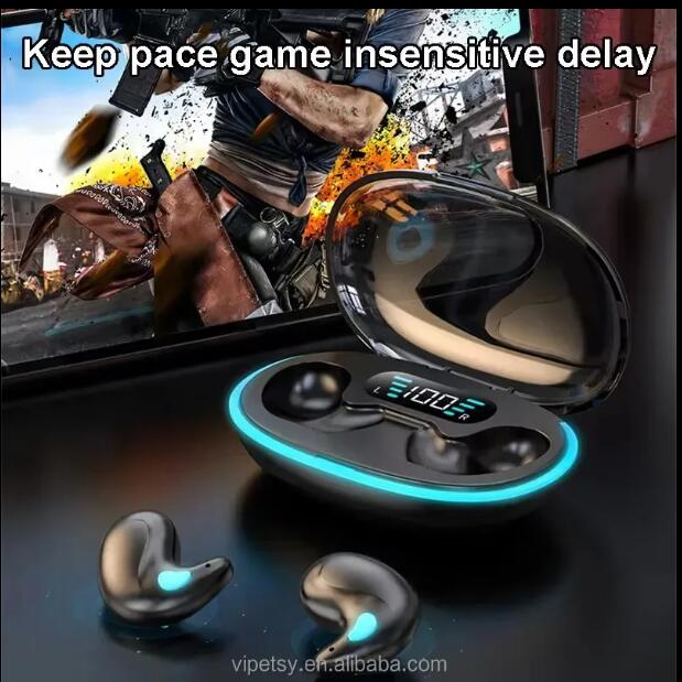 JC X55 invisible Sleeping Earbuds Wireless earphone bluetooth Mini  Noise Reduction TWS BT 5.3 HD Call Stereo Earphone Headsets  Wireless Earphones Invisible Mini Sleep Earbuds