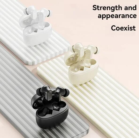 JC New Trend Tws wireless earphones bluetooth Bt 5.4 Enc Noise Cancelling Ear Phone Handsfree True Wireless Earbuds Stereo Mini Earphone