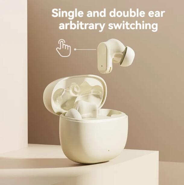 JC New Trend Tws wireless earphones bluetooth Bt 5.4 Enc Noise Cancelling Ear Phone Handsfree True Wireless Earbuds Stereo Mini Earphone