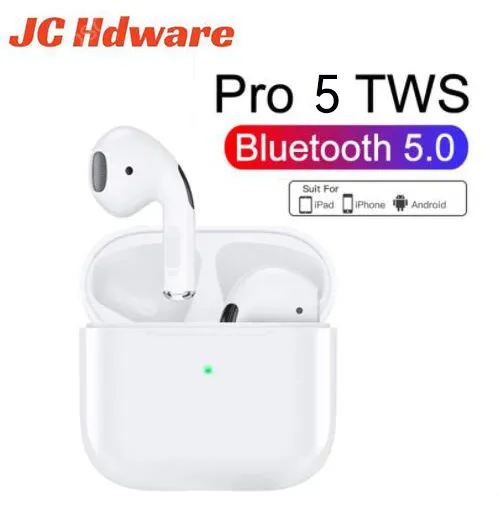 JC PRO 5 wireless bluetooth earphone Wireless  Earbud In-Ear earpods Top Quality Earphones Tws Earbuds Earphones for music and beats
