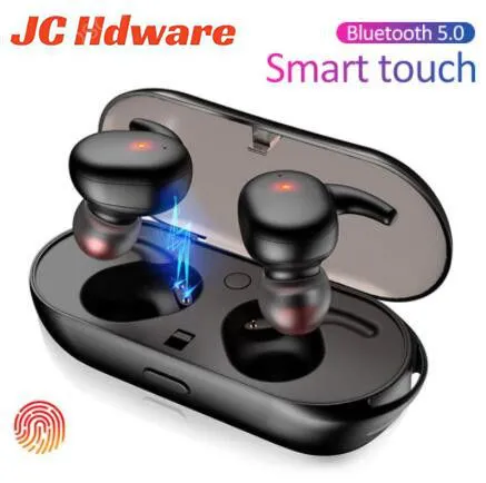 JC Bluetooth Earphones Bluetooth  Wireless earphones Y30 TWS5.0 Earbuds stereo  for phones samsung huawei xiaomi oppo adroid