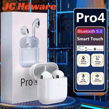 JC pro 4 TWS Wireless Bluetooth Earphone Sport Earbuds With Mic For Smart Phone iPhear earpods In-Ear Stereo Earbuds Music