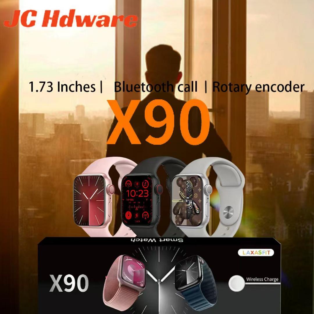 JC 2025  NEW Smartwatch 7 in 1 New Design 2.1 inch HD Large Screen Reloj Intelligent Wireless  X90 MAX Top-Tier Smart Watches Charging X90 Ultra Smart Watch