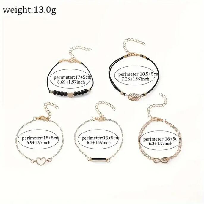 Hot 6PCS/Set Watch for Women watches Luxury Leather Analog Ladies Quartz Wrist Watch Women's Elegant Heart Rhinestone Quartz Watch PU