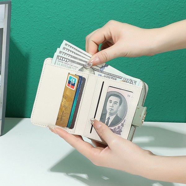 Women's Fashion Card Bag Portable Storage Premium Sense Women's Purse Wallets & Holders