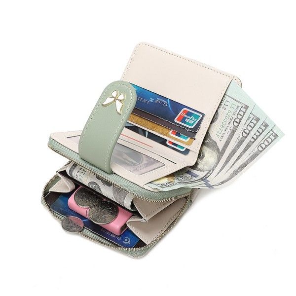 Women's Fashion Card Bag Portable Storage Premium Sense Women's Purse Wallets & Holders
