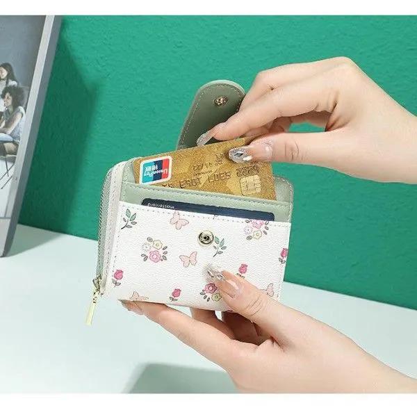 Women's Fashion Card Bag Portable Storage Premium Sense Women's Purse Wallets & Holders