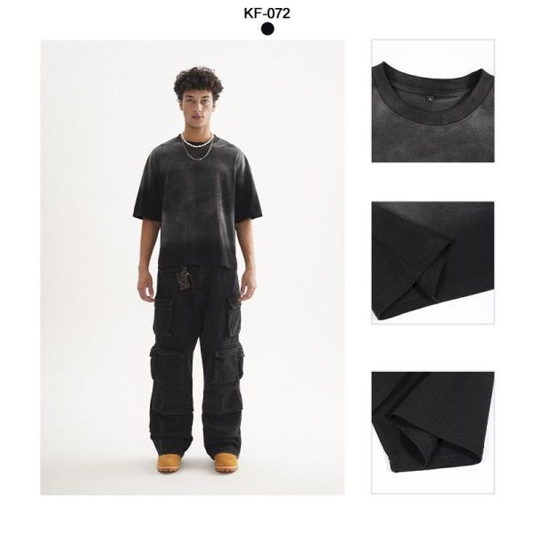 High-Quality Horse Chestnut Short And Wide-Fit Men's T-Shirt